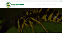 Desktop Screenshot of budpest.com
